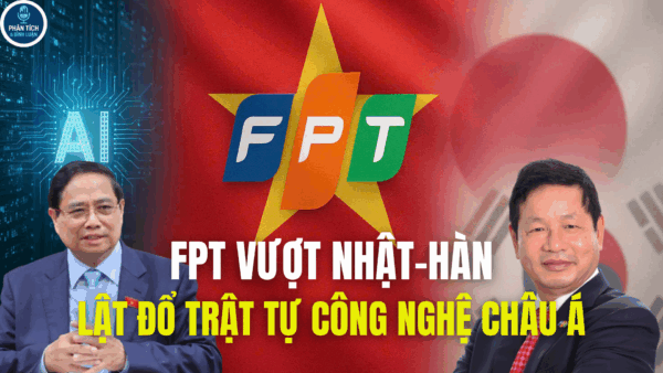 FPT VƯỢT NHẬT-HÀN, LẬT ĐỔ TRẬT TỰ CÔNG NGHỆ CHÂU Á
