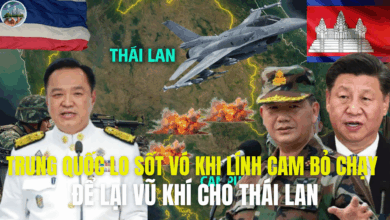 TRUNG QUỐC LO SỐT VÓ KHI LÍNH CAM BỎ CHẠY ĐỂ LẠI VŨ KHÍ CHO THÁI LAN