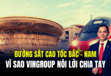 VINGROUP RÚT LUI KHỎI ĐƯỜNG SẮT CAO TỐC BẮC-NAM: ĐIỀU GÌ ĐANG XẢY RA